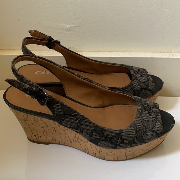 women’s coach wedges - Picture 4 of 5